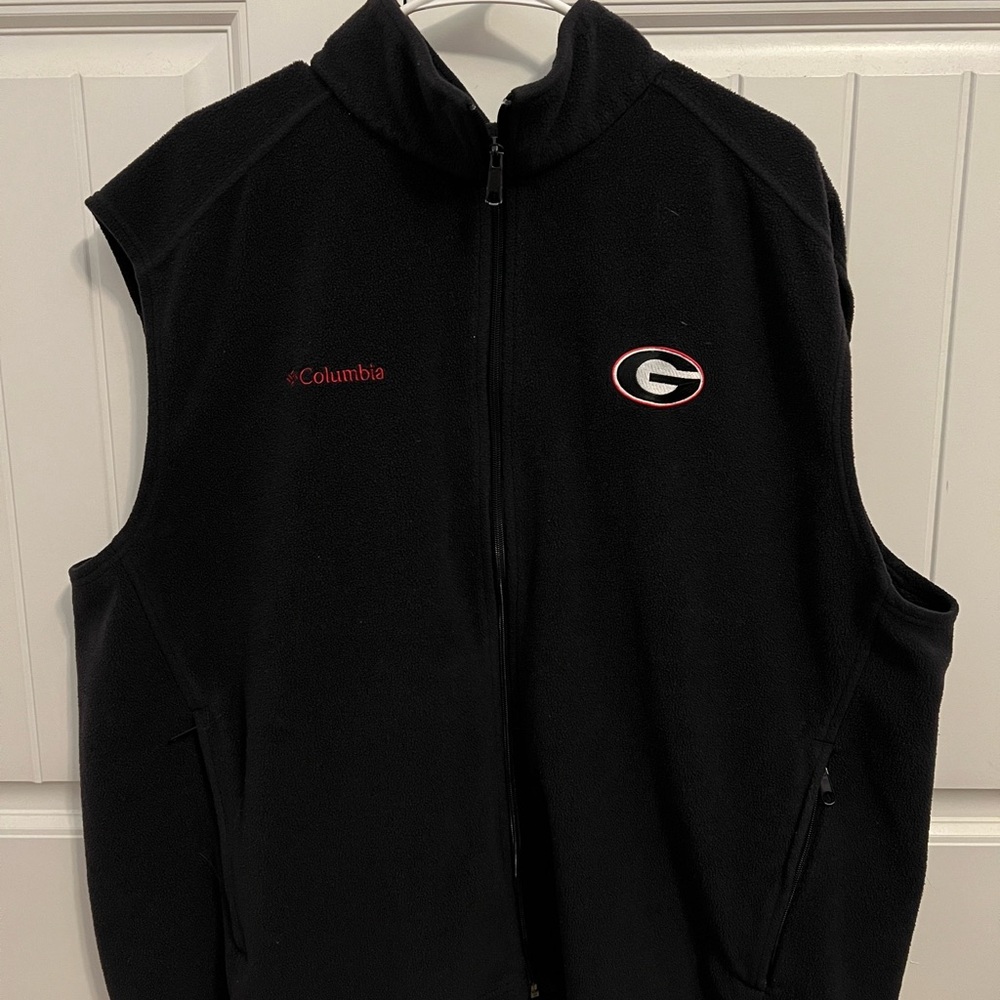 Columbia Georgia Bulldogs Fleece Vest